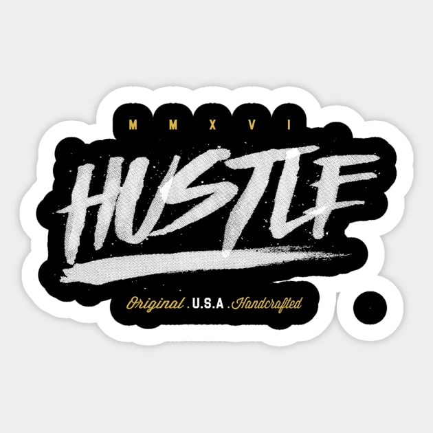 HUSTLE Sticker by DynamicGraphics